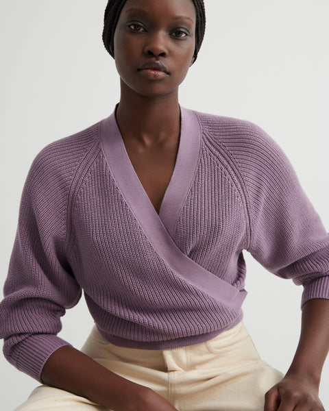 Composure Cardigan - Wisteria | Kowtow