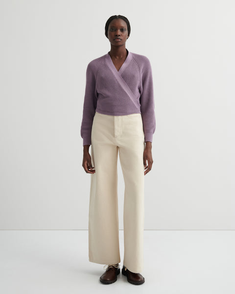 Composure Cardigan - Wisteria | Kowtow