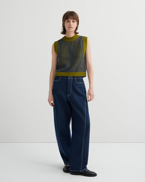 Grid Vest - Field | Kowtow