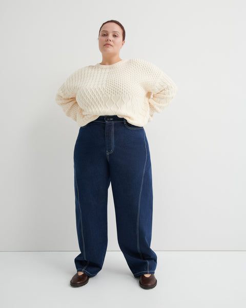 Twist Jeans - Indigo Denim | Kowtow