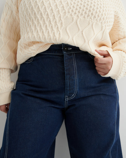 Twist Jeans - Indigo Denim | Kowtow