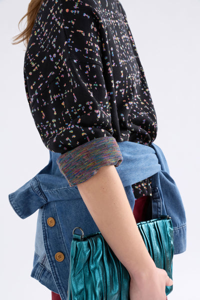 Mohr Top - Black/Multi | Elk The Label