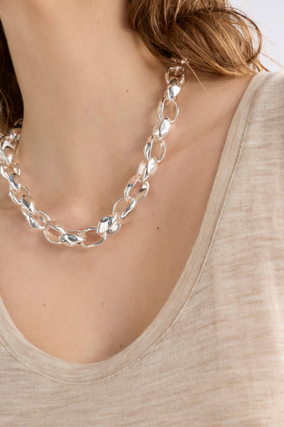 Brekka Necklace - Silver | Elk The Label