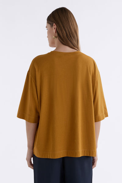 TIEL T-SHIRT - GOLD | Elk The Label