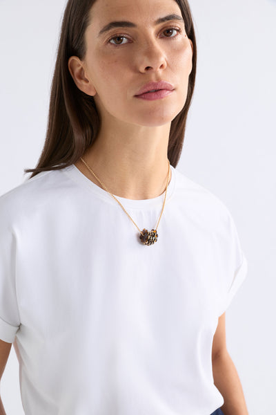 FLAKKRIN NECKLACE - TORTOISESHELL SPECKLE | Elk The Label
