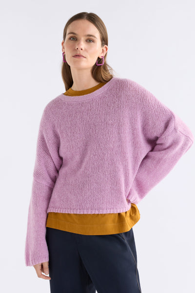 AGNA SWEATER - VIOLET MARLE | Elk The Label