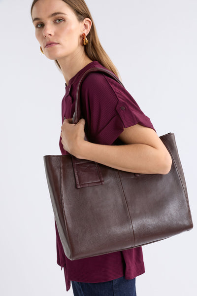 RAHNI TOTE  - ESPRESSO | Elk The Label