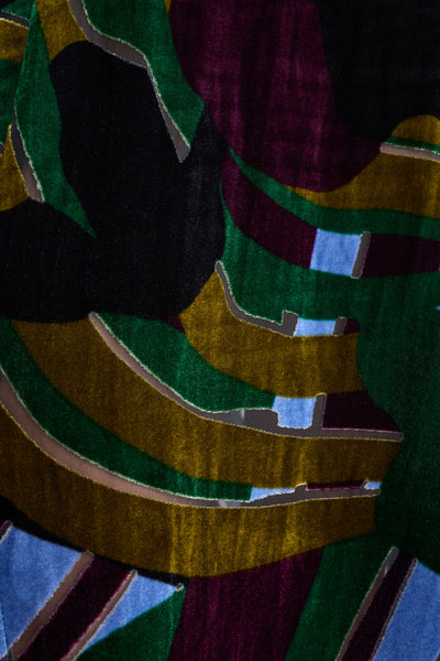 REIHEN DRESS - STRIBE BURNOUT | Elk The Label