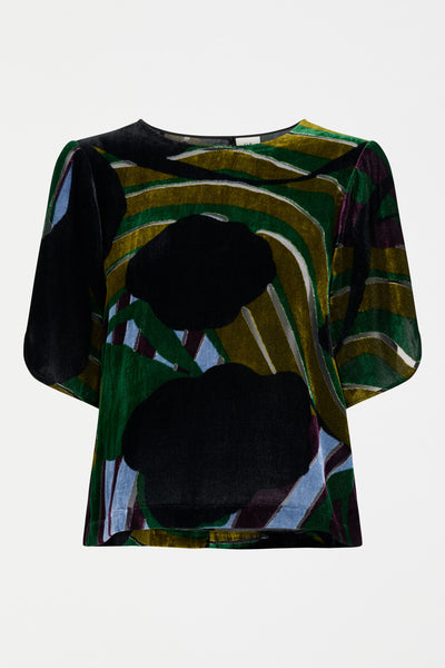 REIHEN TOP - STRIBE BURNOUT | Elk The Label