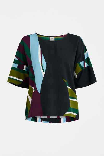 KOBAII TOP - STRIBE PRINT | Elk The Label