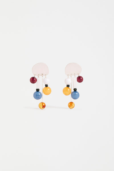 BODAS DROP EARRING - SILVER | Elk The Label