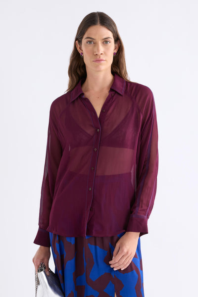 ALEMA SHIRT - SHIRAZ | Elk The Label