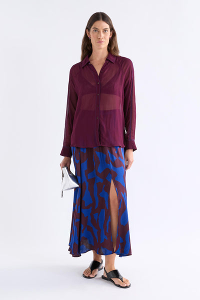 ALEMA SHIRT - SHIRAZ | Elk The Label