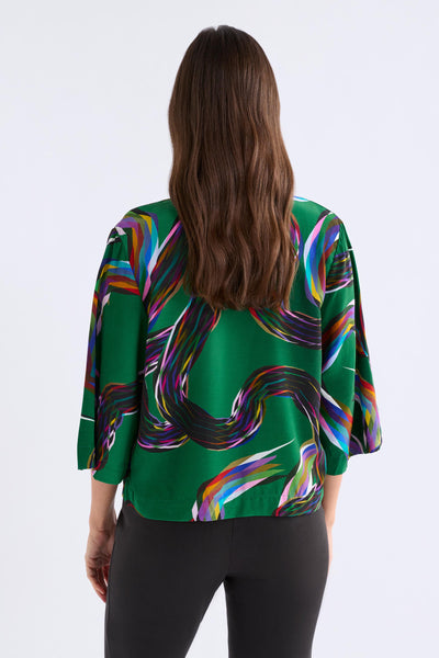 METZ TOP - FACET PRINT | Elk The Label