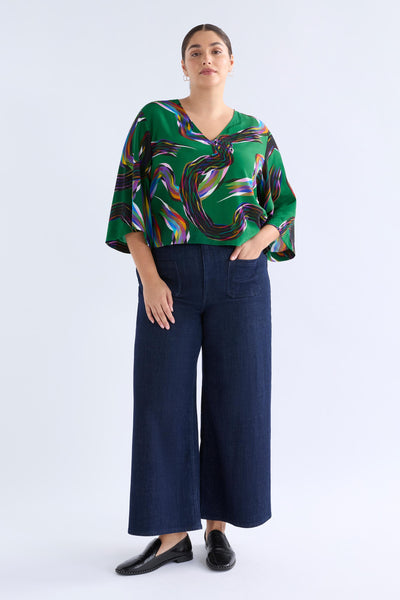 METZ TOP - FACET PRINT | Elk The Label