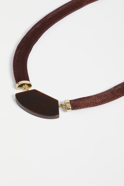 HELSIN NECKLACE - ESPRESSO | Elk The Label