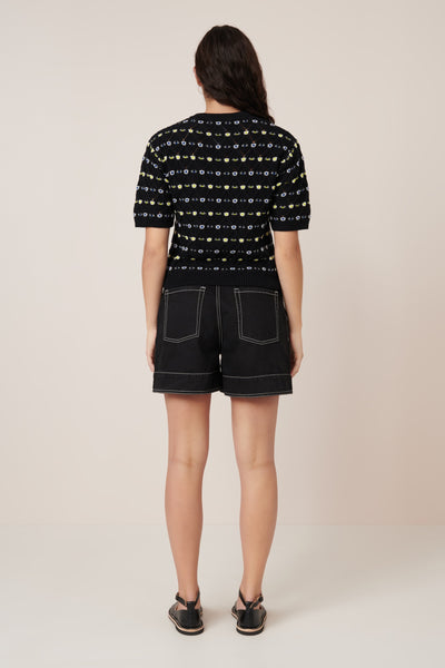 Rhode Top - Daisy Jacquard | Kowtow
