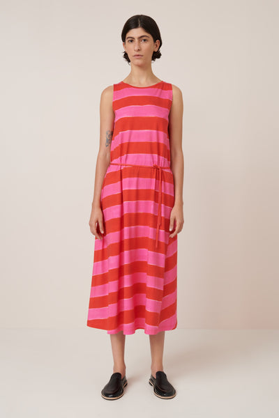Tank Swing Dress - Painted Stripe | Kowtow
