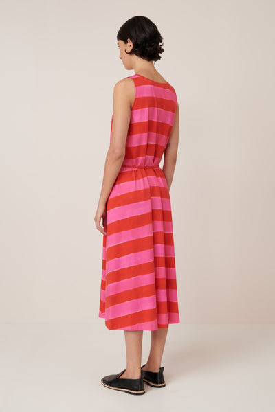 Tank Swing Dress - Painted Stripe | Kowtow