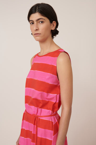 Tank Swing Dress - Painted Stripe | Kowtow