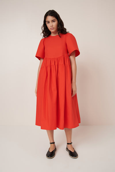 Maquette Dress - Scarlet | Kowtow