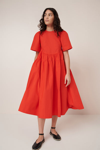 Maquette Dress - Scarlet | Kowtow