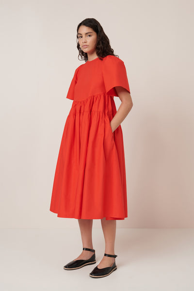 Maquette Dress - Scarlet | Kowtow