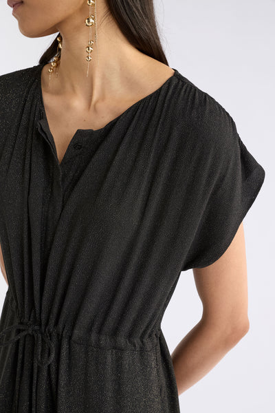 Kash Dress - Chocolate/Cobalt | Elk The Label