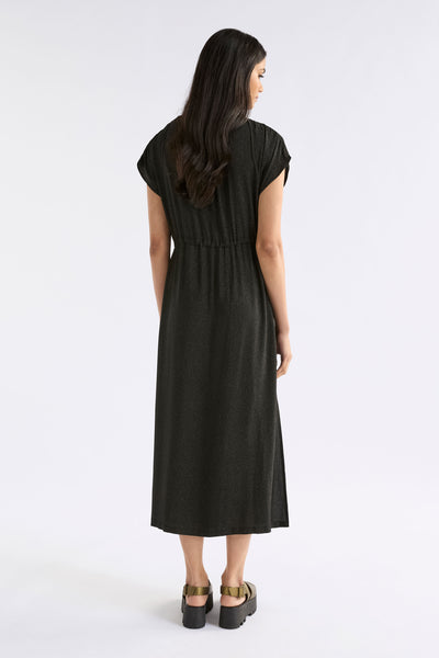 Kash Dress - Chocolate/Cobalt | Elk The Label