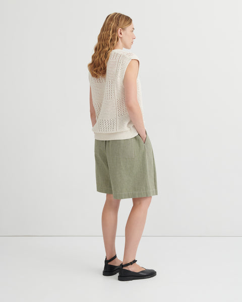 VERSE TOP - Ecru | Kowtow