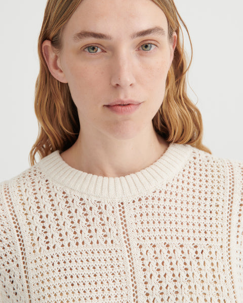 VERSE TOP - Ecru | Kowtow