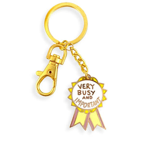 Very Busy And Important Keychain | Jubly-Umph