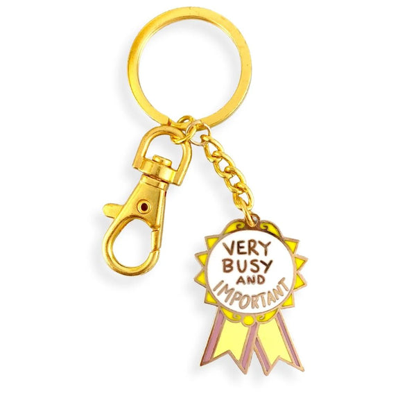 Very Busy And Important Keychain | Jubly-Umph