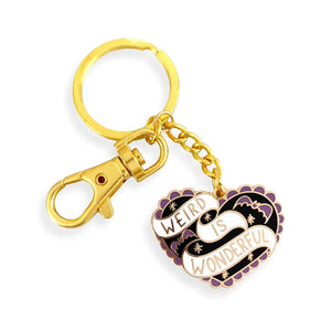 Weird Is Wonderful Keychain | Jubly-Umph