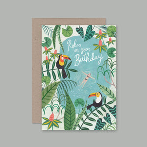 Relax On Your Birthday Card | AHD Paper Co.