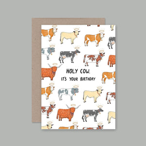 HOLY COW Card | AHD Paper Co.