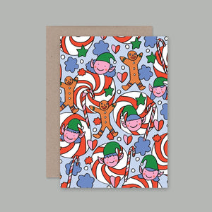 ELVES AND CANDY Card | AHD Paper Co.