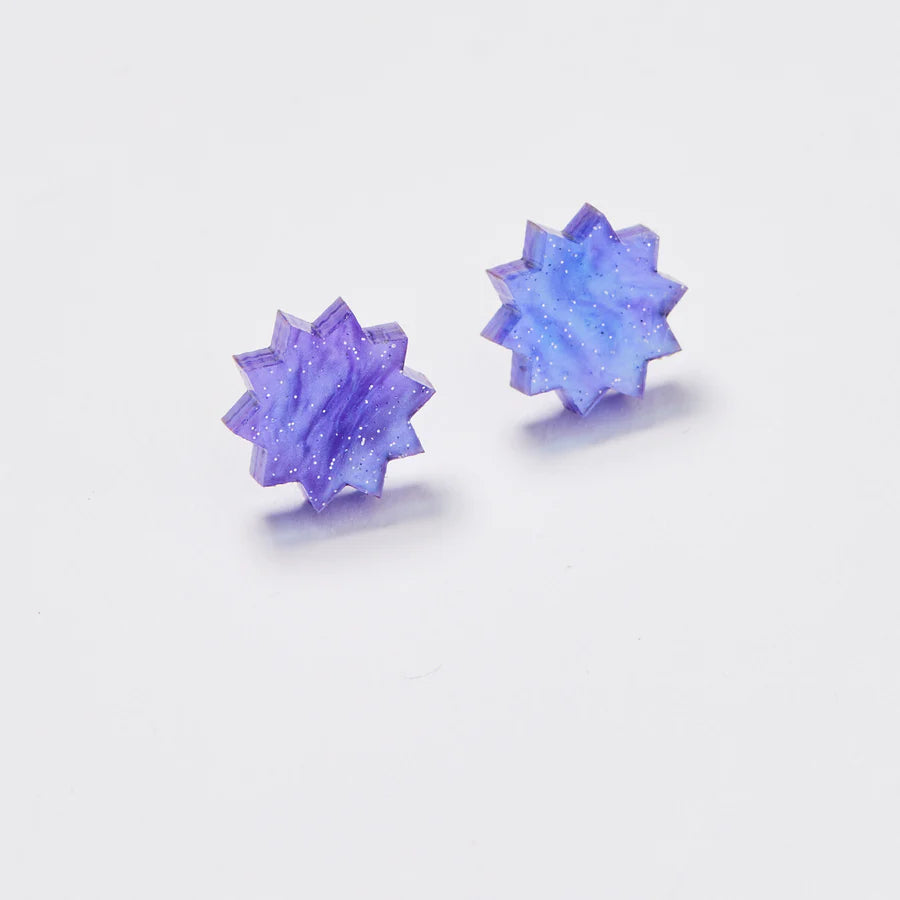 Star Studs - Lilac | Martha Jean
