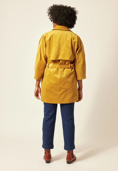 Tari Trench Coat | Nancybird | Mustard