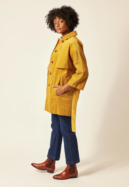 Tari Trench Coat | Nancybird | Mustard