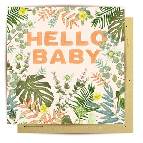 Hello Baby Card | La La Land