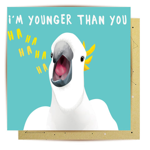 Younger Cockatoo Card | La La Land