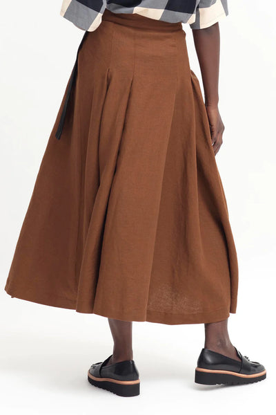 Ativ Skirt - Bronze/Brown |  Elk The Label