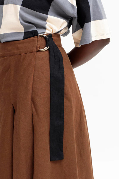 Ativ Skirt - Bronze/Brown |  Elk The Label