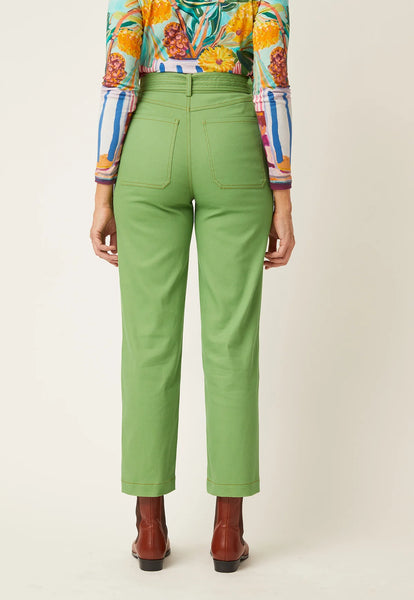 Ina Belted Pants | Nancybird | Apple