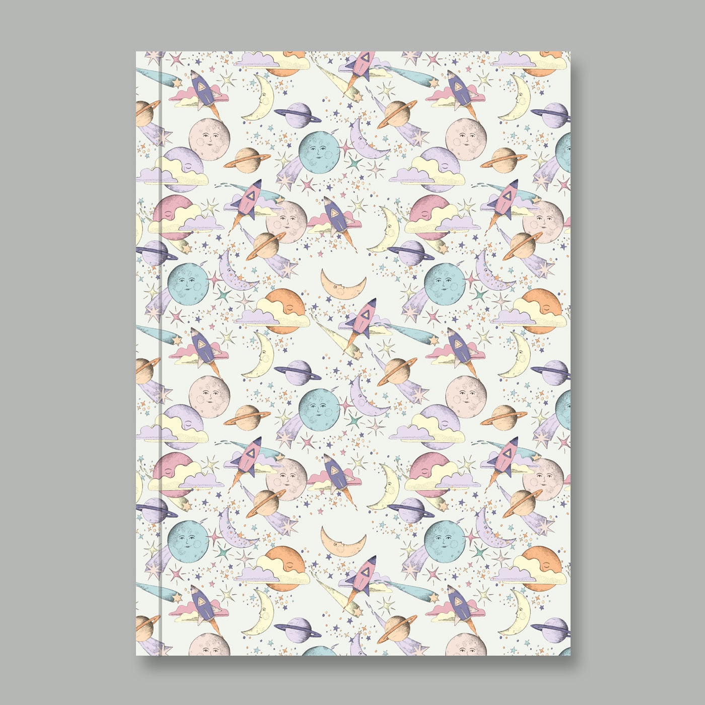 Moons and Planets Notebook | AHD Paper Co.