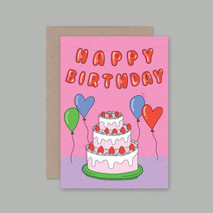Happy Birthday Card | AHD Paper Co.