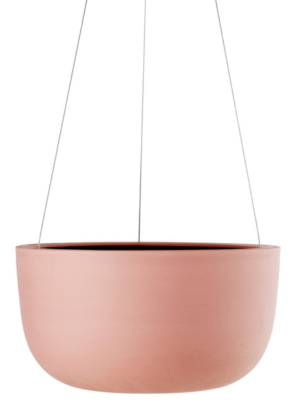 Raw Earth Hanging Planter Large - Ochre | Angus and Celeste