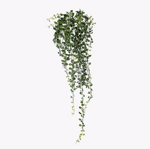 Fern Button Hanging Bush | Green 94cm | Floral Interiors