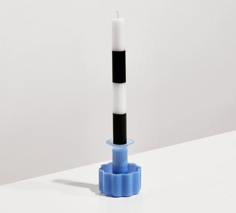 Wave Candle Holder | Blue | Fazeek